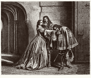 La Valliere, d'Artagnan, Louis XIV