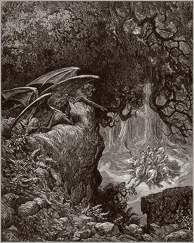 Illustration from Ariosto's Orlando Furioso