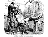At the barber shop