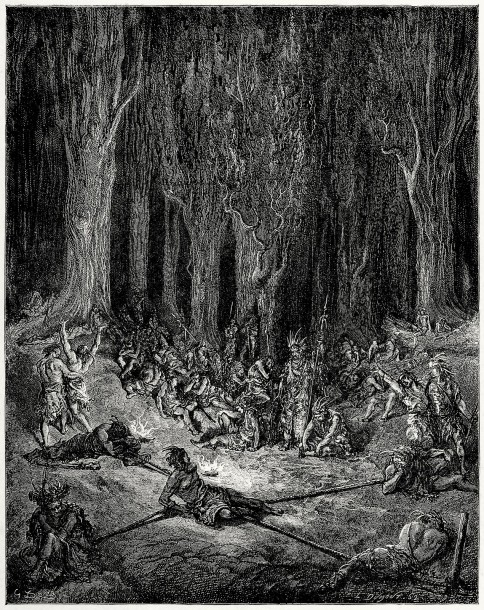 The tumult of voices