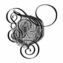 Calligraphed initial "D" in elegantly flourished sixteenth-century style