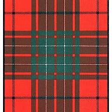 Tartan of the Clan Cumming showing a pattern of green and red check