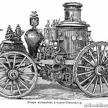 Amoskeag steam-powered fire engine