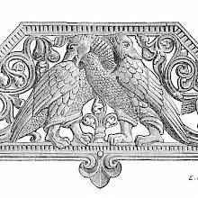 Plate with Openwork decoration showing animals and foliage