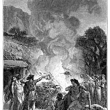 Funeral ceremonies during the Iron Epoch