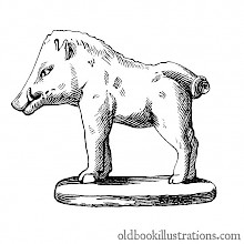 Gallo-Roman Statuette of a Boar