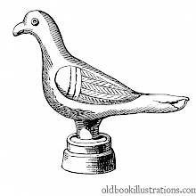 Gallo-Roman Statuette of a Dove