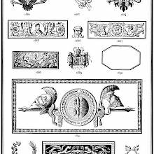 Ornaments 1682 to 1695 from Gillé's 1808 catalog