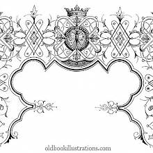 Headpiece ornament with butterflies