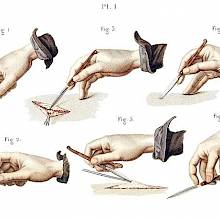 Methods of holding the bistoury