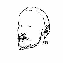 Portrait of French novelist and playwright Jules Renard (1864-1910)