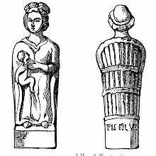 Gallo-roman statuette of Juno Lucina (1)