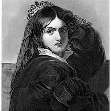 Depiction of Katherine Minola, the shrew in Shakespeare’s The Taming of the Shrew