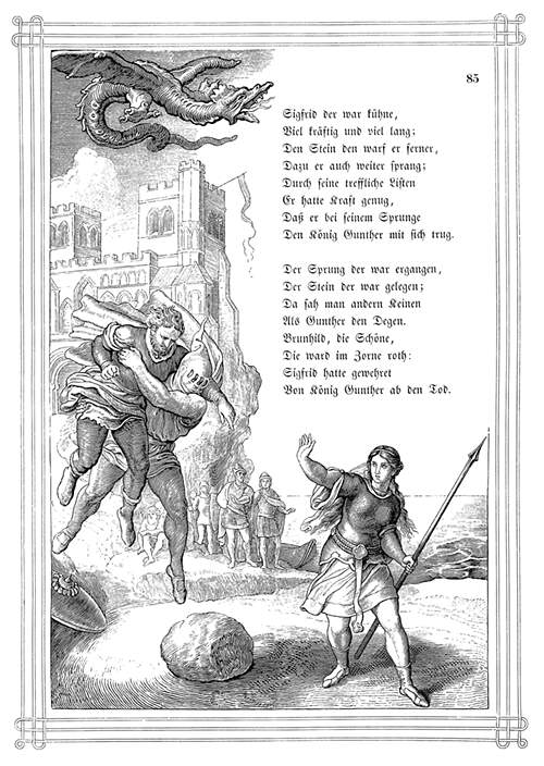 The Leap Was Made Old Book Illustrations