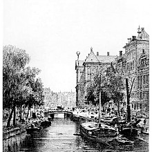 Amsterdam, Nieuwezijds Voorburgwal