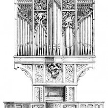 14th Century Organ from the church of Hombleux