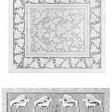 Panel ornament and arabesque