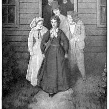 All but Luella shone white in the moonlight