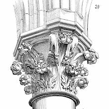 Capital from the collegiate church of Our-Lady of Semur-en-Auxois
