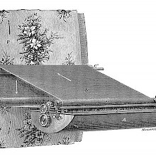 Detail of Wallpaper printing machine