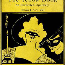 Front cover of the first issue of the Yellow Book