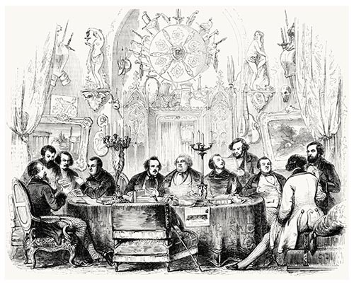 Editorial office at L’Illustration