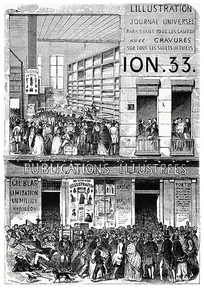 Offices of L’Illustration 33 rue de Seine