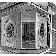 the rosace room located in the basement of the central telephone office of the avenue de l'Opéra