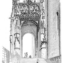 South gate of Albi Cathedral