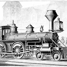 The eight-wheeled American locomotive as built by the Grant Locomotive Works