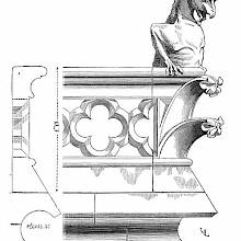 Balustrade at Notre-Dame Cathedral