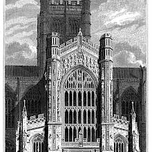 West front of Bath Abbey Church