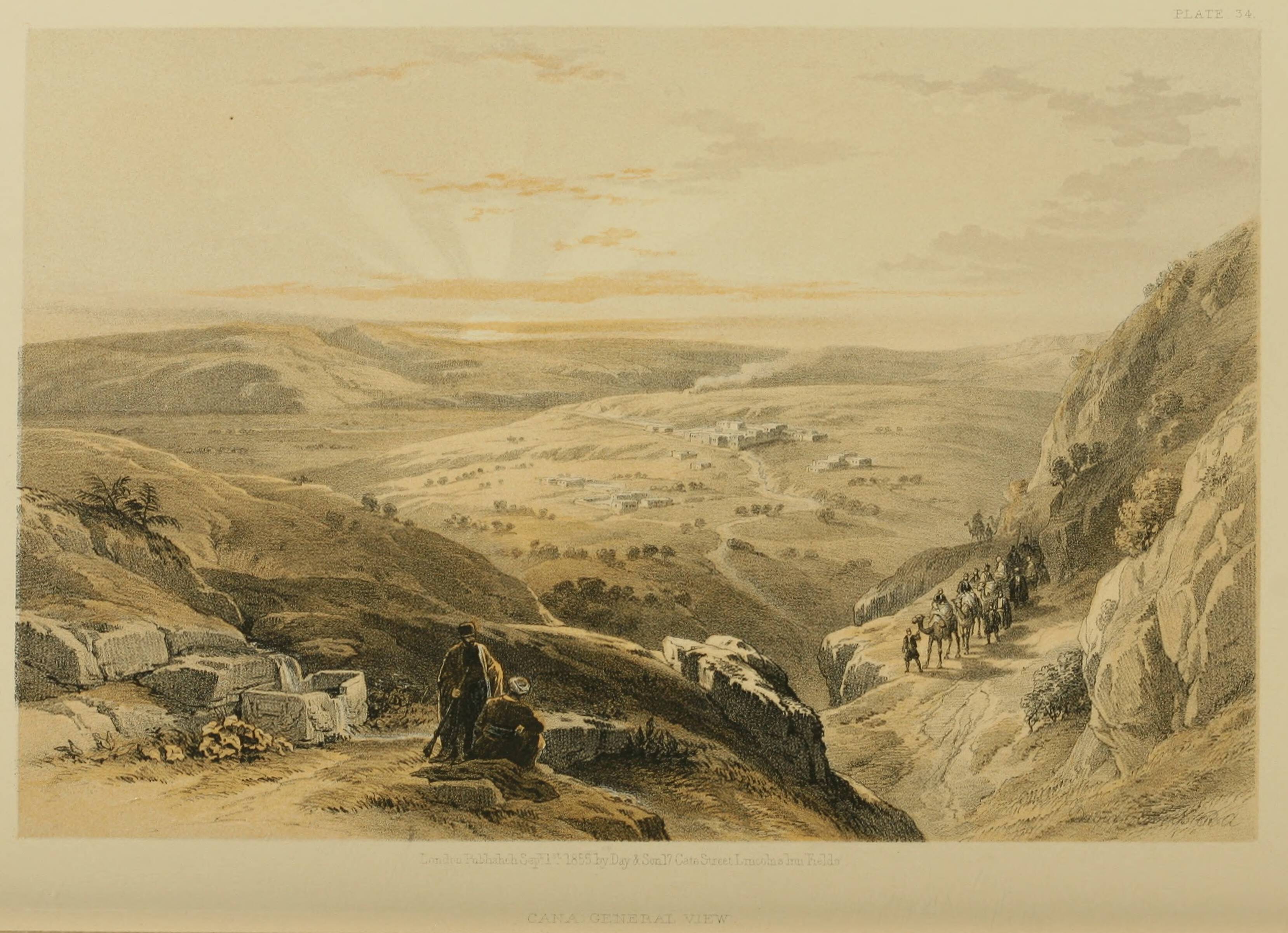 Kafr Kanna Old Book Illustrations
