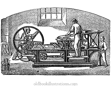 Marinoni Printing press