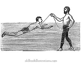Swimming lesson
