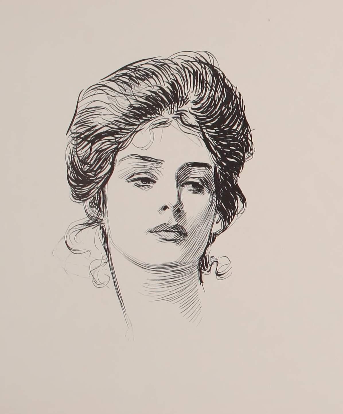 Gibson Girls Coloring Pages