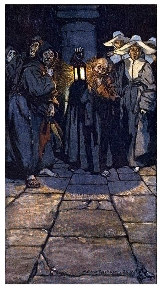 Monks and Nuns Tumble – Old Book Illustrations