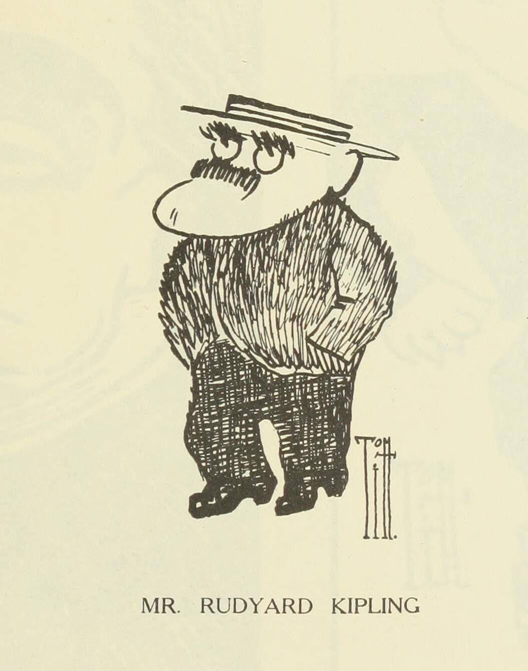 Rudyard Kipling Old Book Illustrations