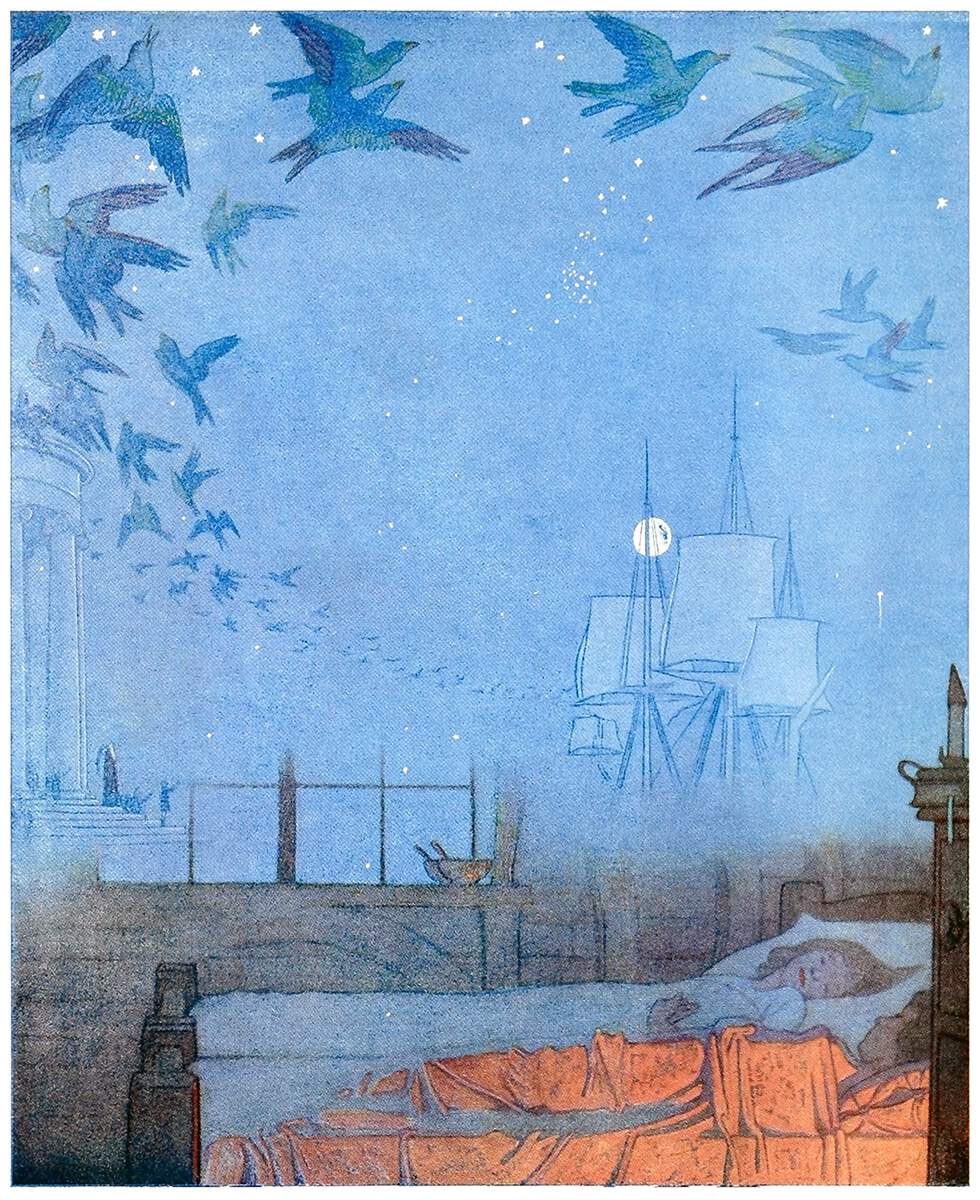 Sleeping Children – Old Book Illustrations