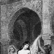 The bath of the fair Persian