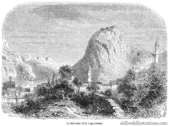 Monte San Salvatore and Lake Lugano
