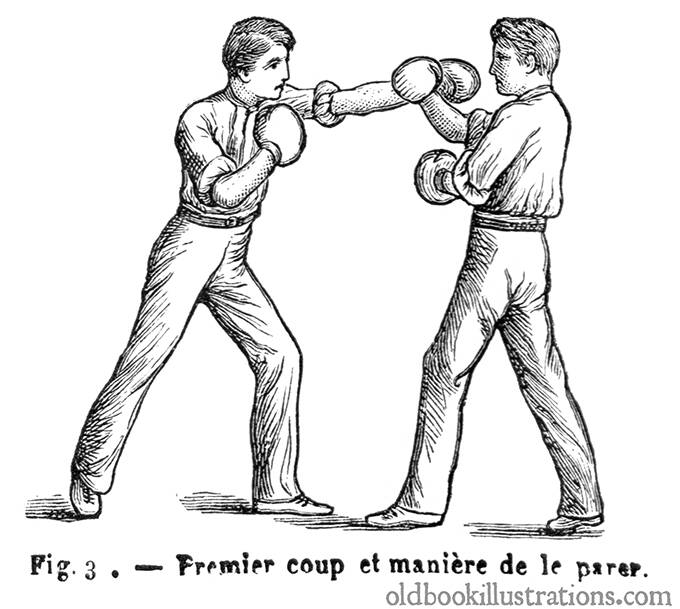 Boxing: strike and parry 1