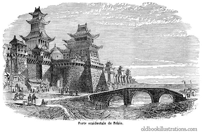 Beijing western city gate