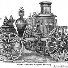 Amoskeag steam-powered fire engine