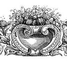 Foliated Headpiece Ornament