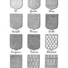 Heraldic tinctures