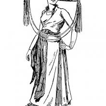 Young Indochinese Woman