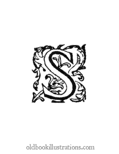 Initial Letter, S