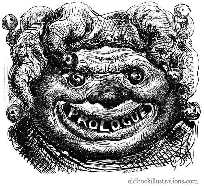 Nightmarish prologue jester
