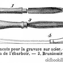 Steel engraving tools